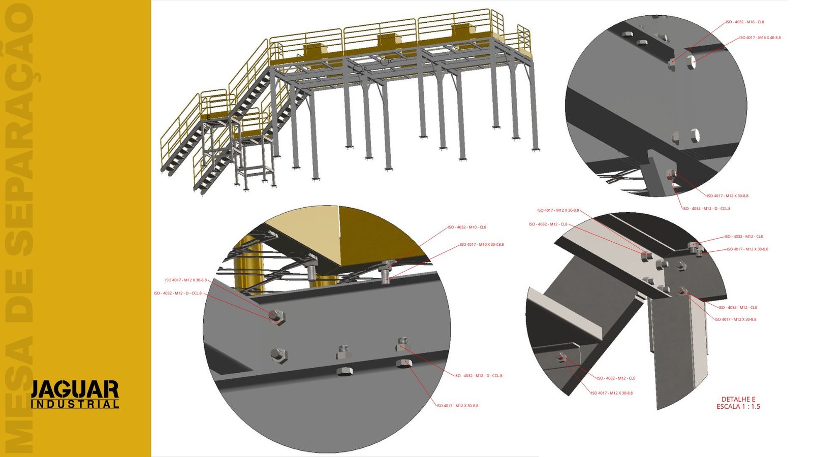 Plataforma de triagem em central de RCD