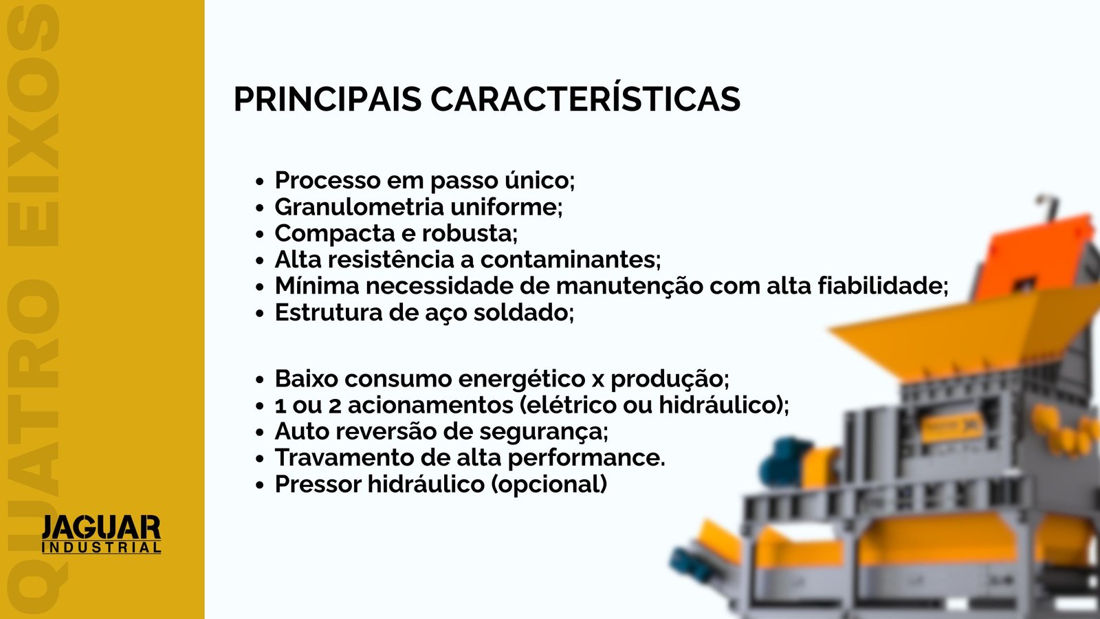 Triturador Q5300 para reciclagem de eletrônicos